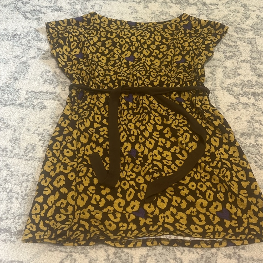 Anthropologie Hagel Leopard Sweater Dress Size Large - Picture 8 of 8